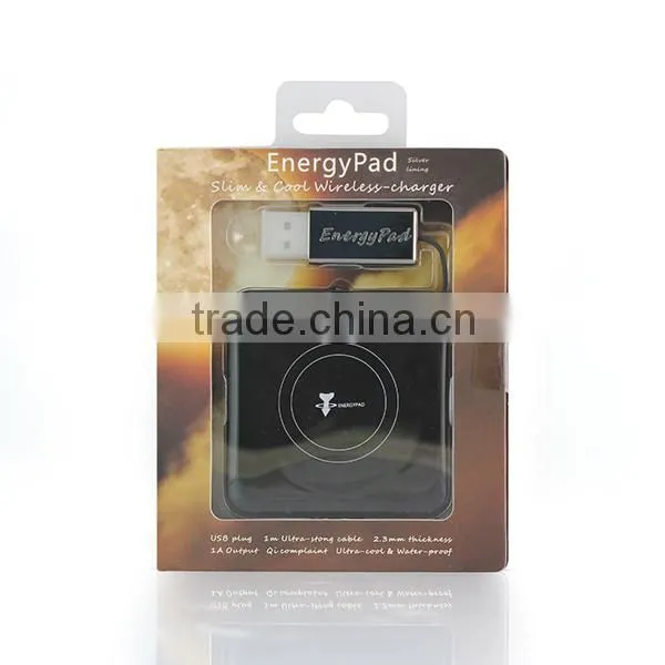 2.3mm thickness Ultra thin universal Mini Qi Wireless charger Charging Pad