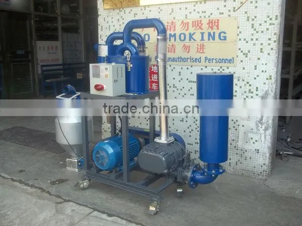 High motor power vacuum hopper loader for plastic / vacuum plastic pellets loader / industrial vacuum loader