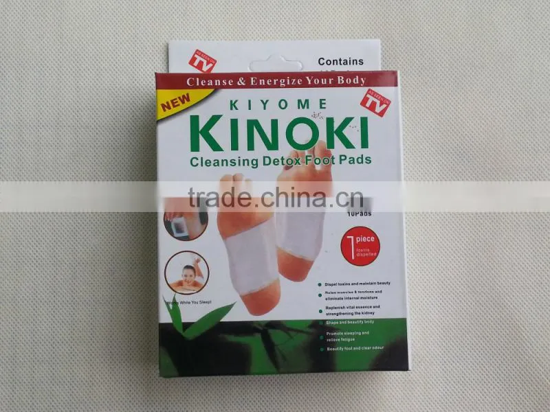 KIYOME KINPKI detox foot pads Ginger salt constipation treatment detox foot patch