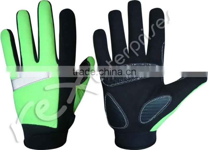 Cycle Gloves,Full Fingers Cycling Gloves,Reflective Cycling Gloves,Gripped Cycling Gloves,Custom Cycling Gloves