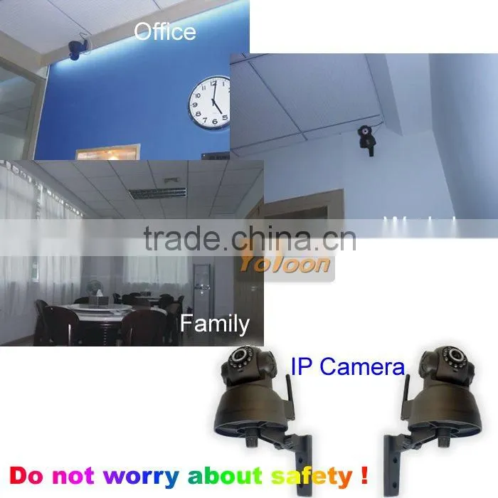 Wireless IP Webcam Camera Night Vision Wifi Cam 11 LED(black)