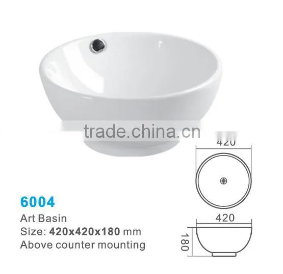 New design ceramic bathroom wash basin manufacturer