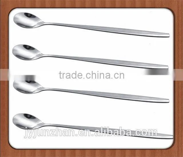 stainless steel yogurt spoon with mirror polishing Factoy directly in Jieyang/// factory sell directly