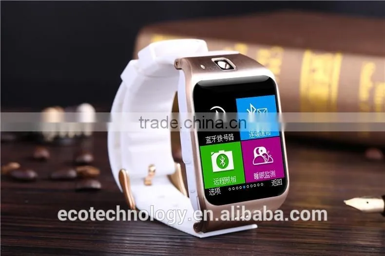CE LG118 Bluetooth Smartwatch HD Screen with Camera Built in NFC Support SIM Mate for Android and Iphone cellphone (silver)