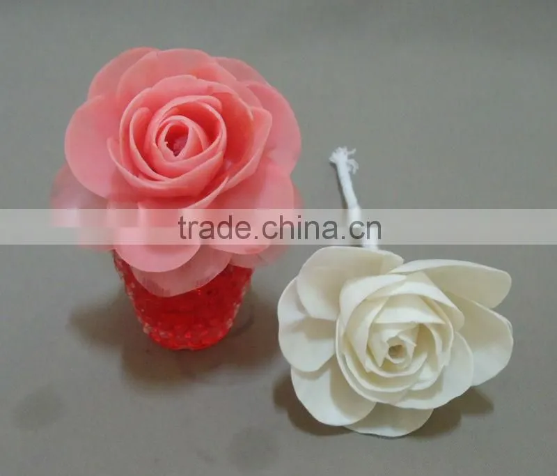 Reed diffuser stick with flower