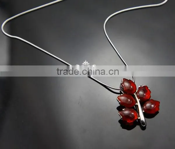 supply 925 sterling silver crystal stone pendants