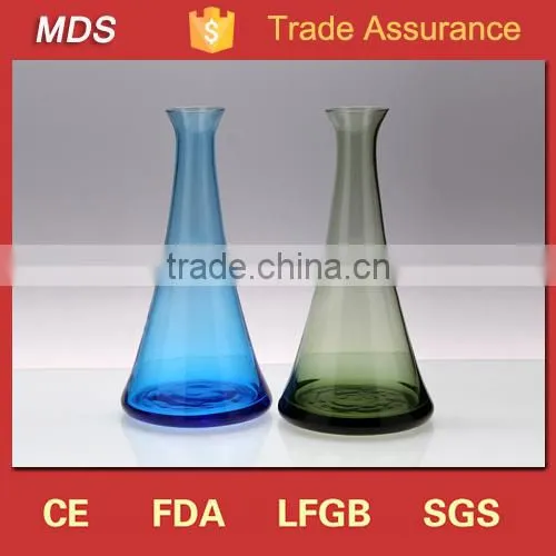 Handmade glassware manufacturers long stem logo wine glass