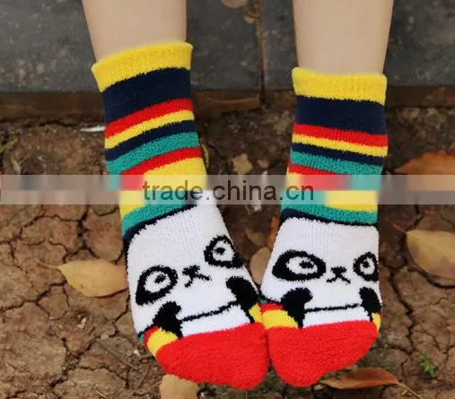 factory wholesale thick winter indoor socks for ladies