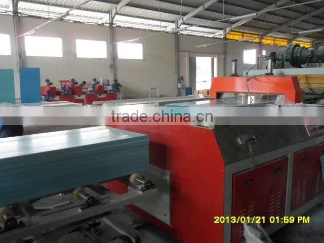 plastic wood door board production line