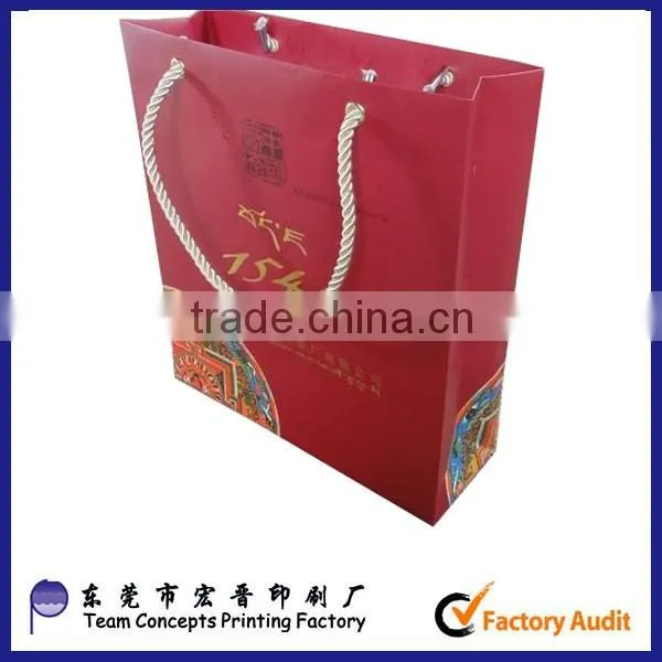 laminated shopping bag