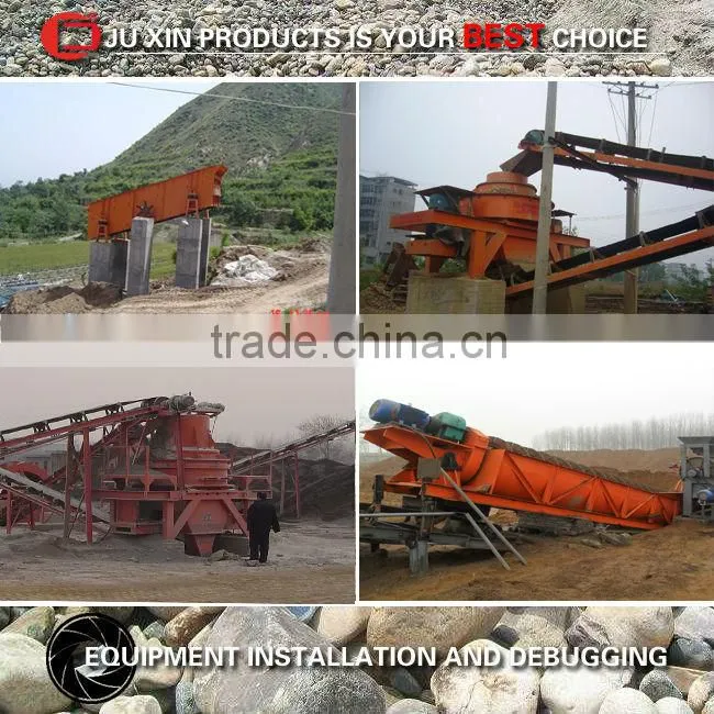 Excellent quality river stone sand making product line with great price