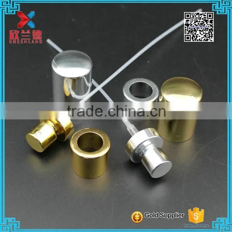 2016 Promotion free sample perfume aluminium spray pump