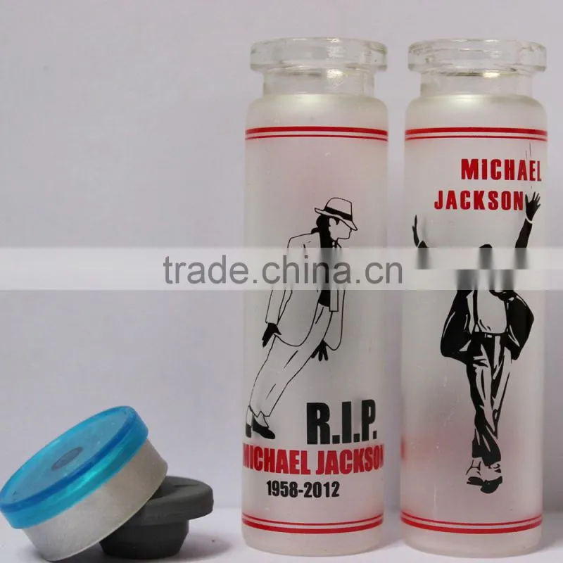 Clear vial sterile injection mould glass vials