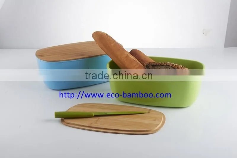 Hot sales Bamboo fiber bread case Eco-friendly & Biodegradable
