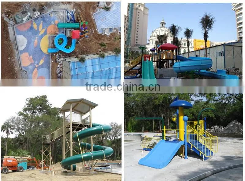 2016 Hot Water Slide Spiral Tube Slide, Water Slide Pool For Sale For Kids