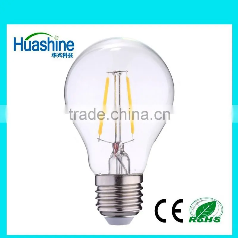 2016 high lumen G45 E27 filament G45-2 2W led dimmbar e27 lighting led led filament bulb