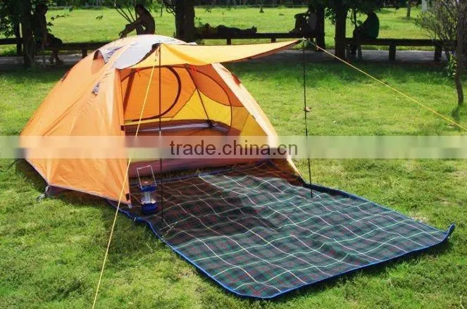 double layer camping tent for 2 persons