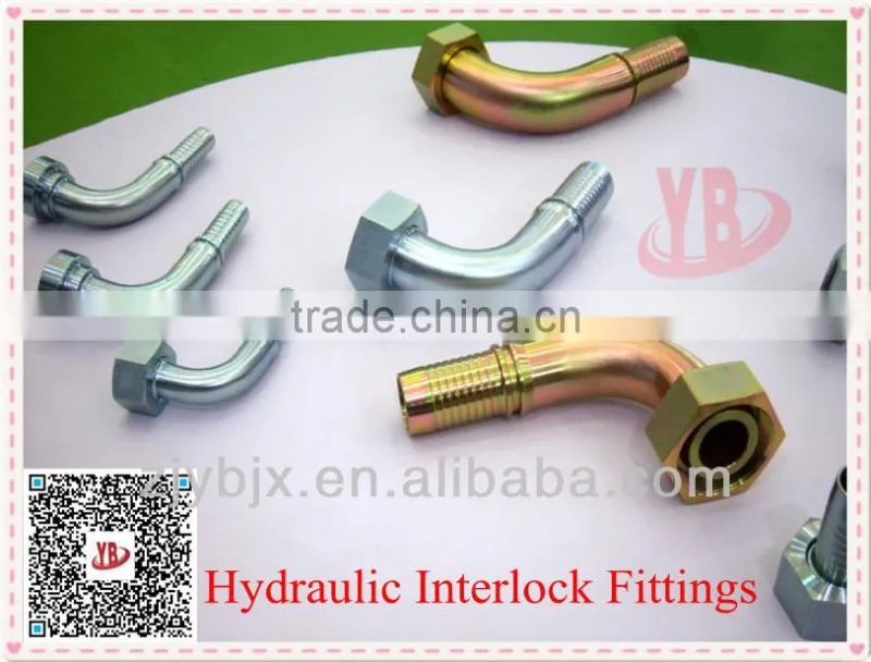 Carbon steel hexagon nut for hydraulic fittings