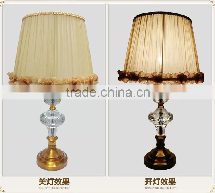 Fashion Home Decoration Crystal Modern Table Lamp