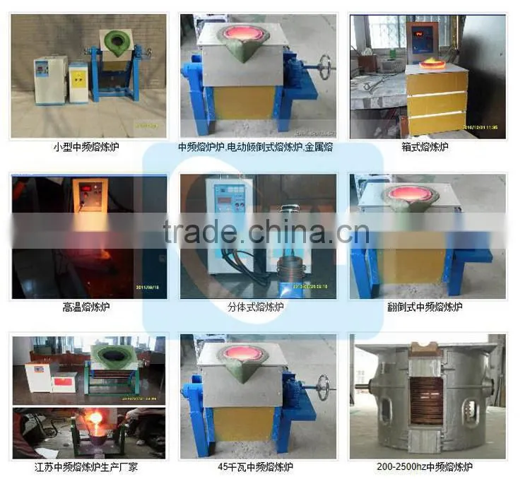 Small Induction Melting Furnace For Sale With China Factory Price