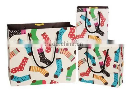 Lovely christmas gift bag for packing christmas gift