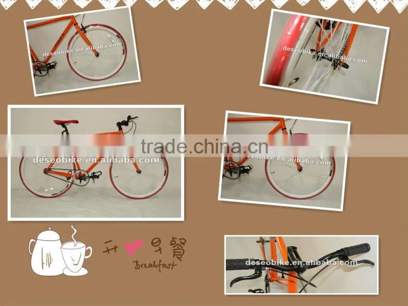 Deseo 700c bike steel fixed gear bike fixed bike fixie bicycle