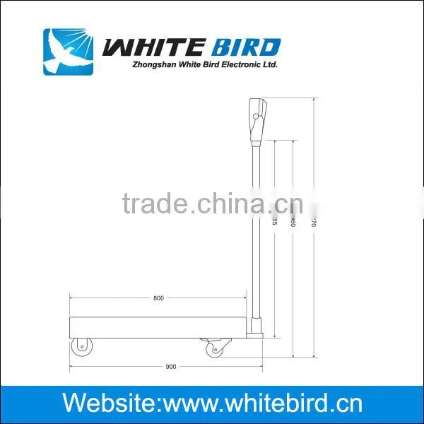 600kg auto hold epoxy painted structure multi-function platform scale