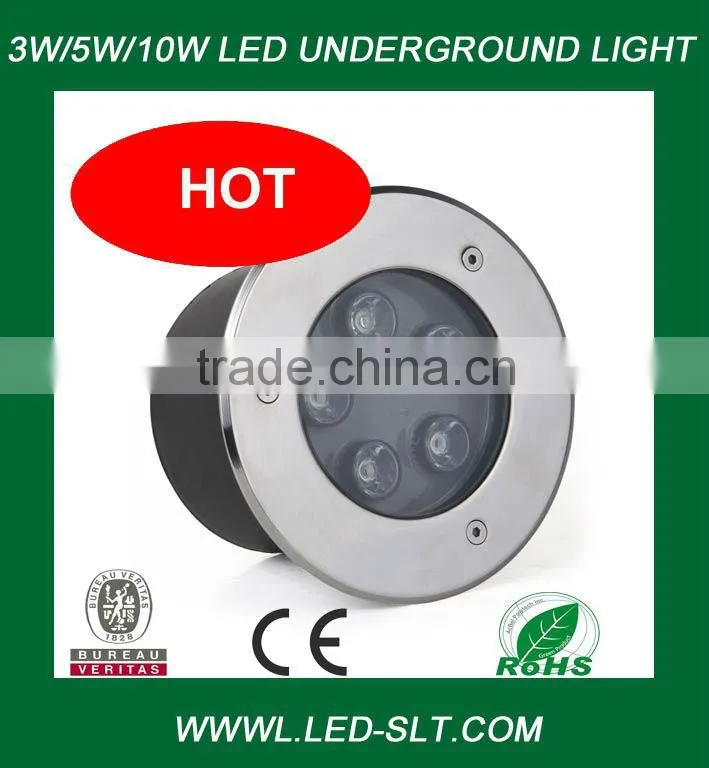 HOT! High power 3w/5w/10w landscape led in ground light ip65 90-264V CE/RoHS