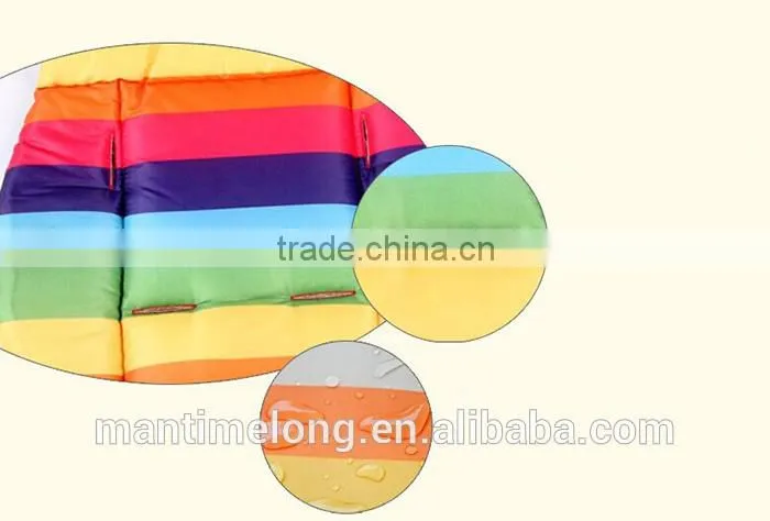baby stroller pad baby stroller mat baby seat cushion rainbow colors