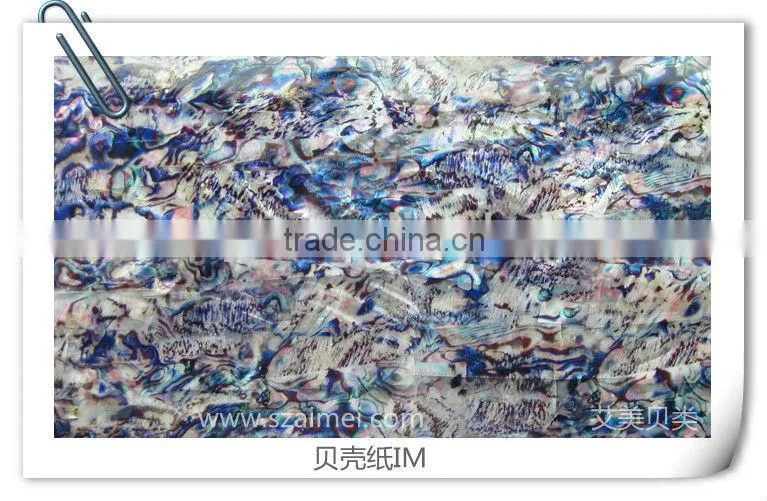 abalone shell paper laminate