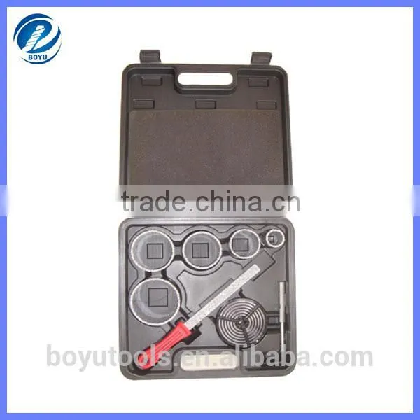 8PC HSS Bi-Metal Hole Saw Set