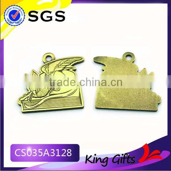 3D custom metal promotional keychain for ornament