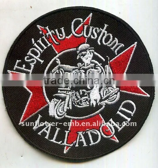 Embroidery sport patch