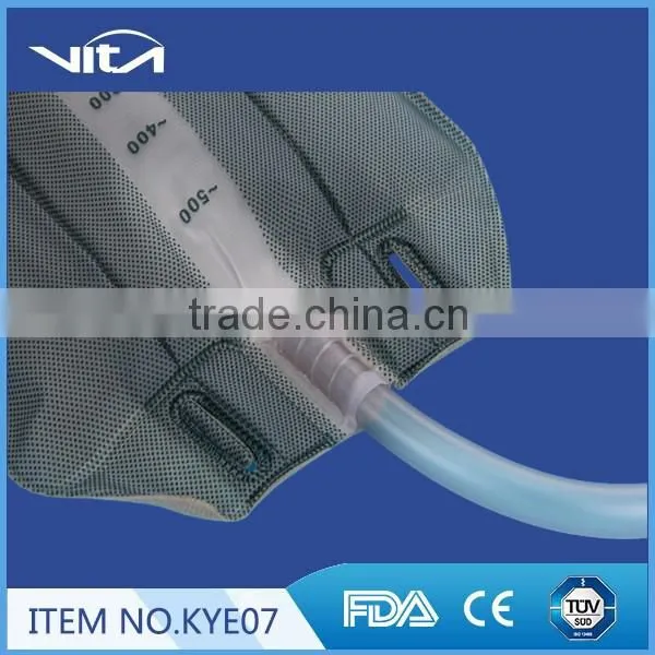 3 Chambers Urine Leg Bag With Non-woven Back KYE07