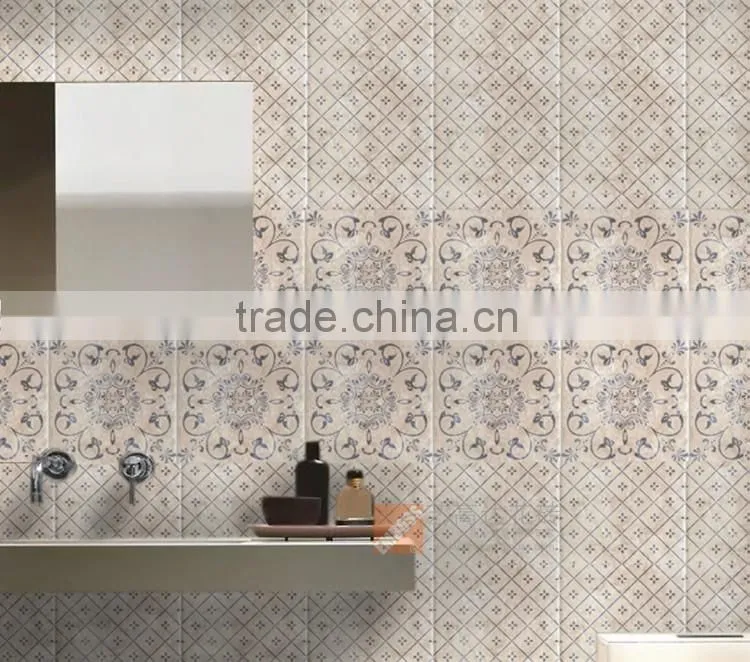 200*200mm rustic pattern floor tile ceramic kitchen tile bathroom wall tiles