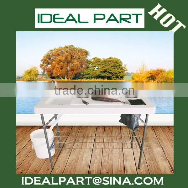 Outdoor sink table,Hunting Table with Sink