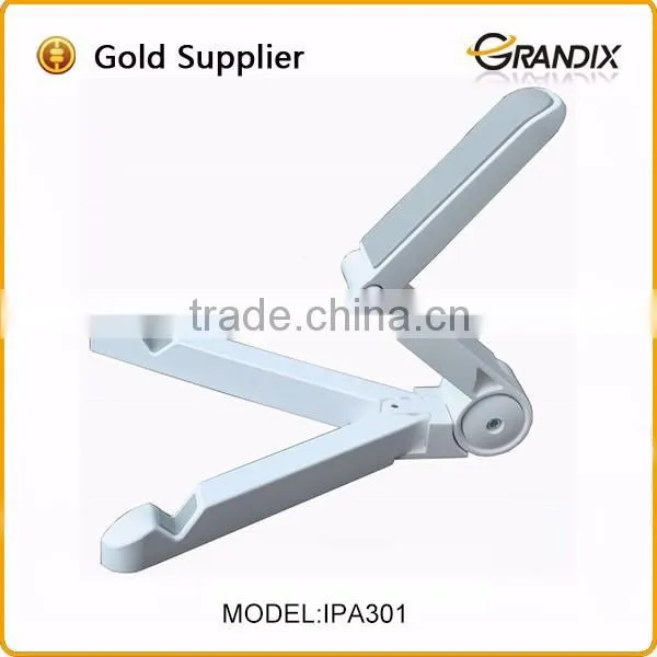 Universal plastic tablet stand