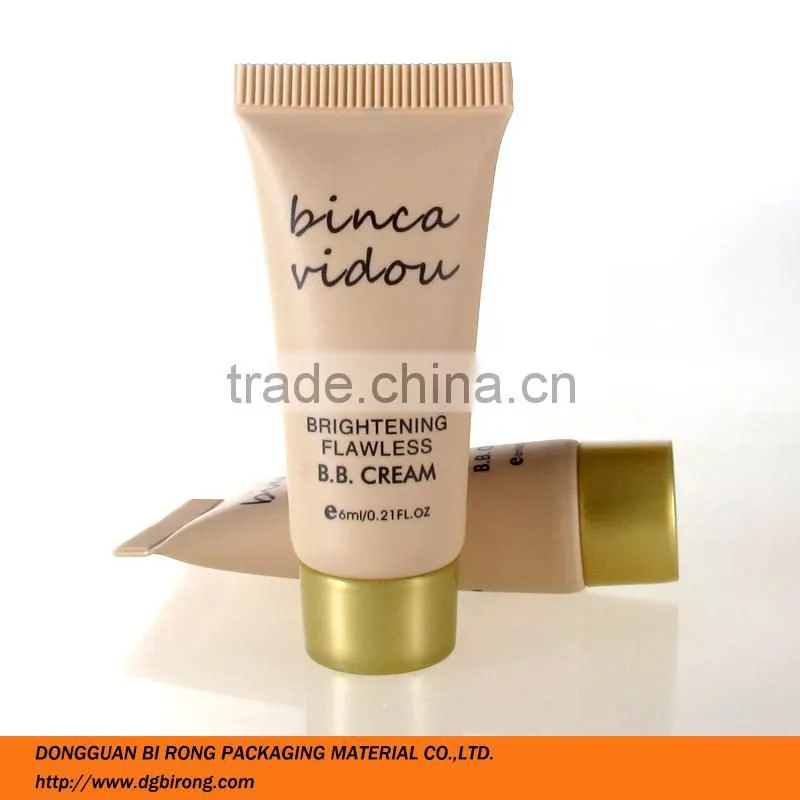 Plastic Cosmetic BB Cream Sample Tubes