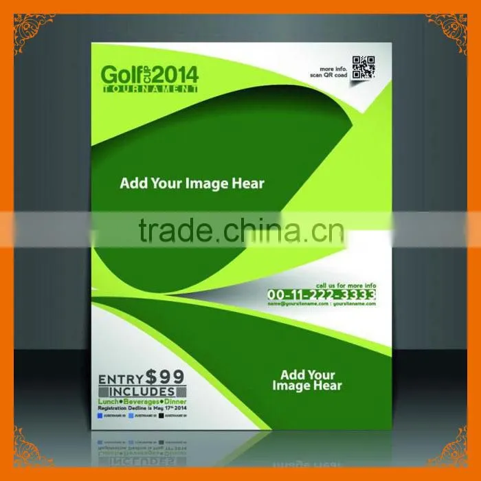 color printing flyer and poster