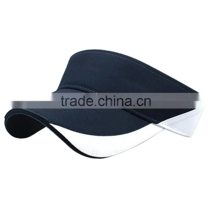 high quality flexfit sun visor cap/ custom reflective material cap