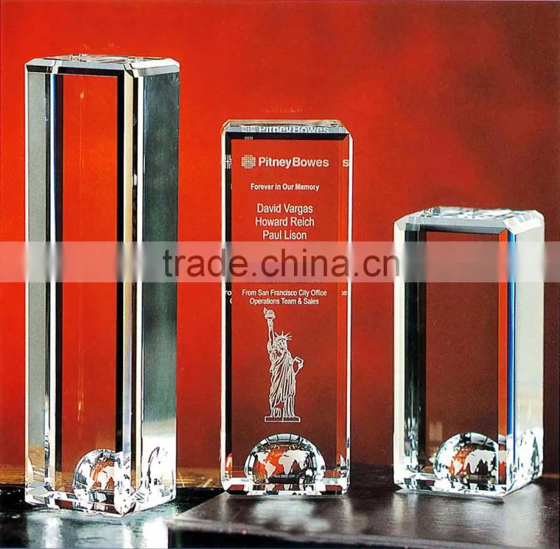 Optical Crystal Sports Trophy