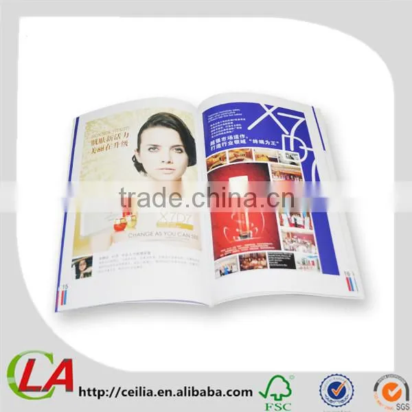 2014 OEM Printing Factory Popular Cosmetic Book
