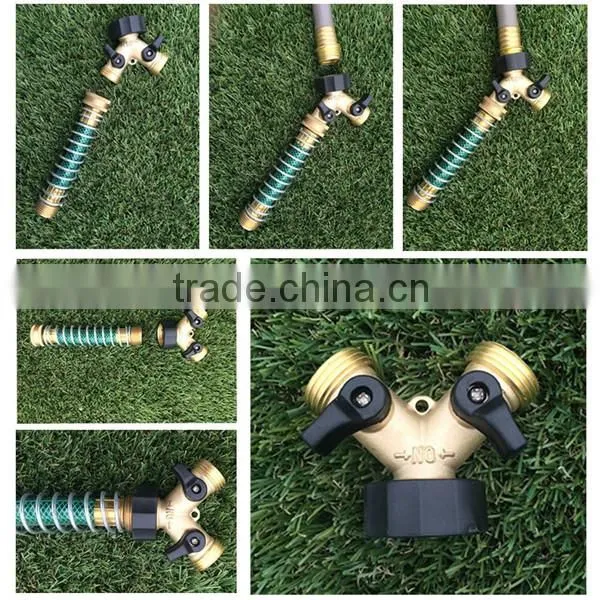 Garden 6 Inch Hose Kink Protector/Faucet Extension Connector