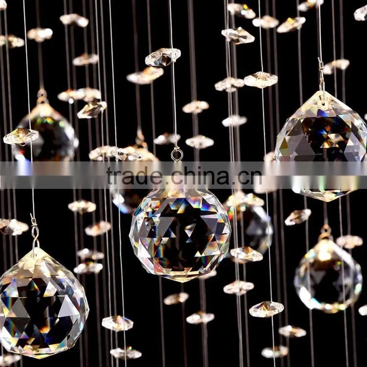 Modern Contemporary Spiral Crystal Chandelier 97009