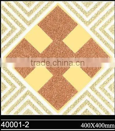 Cheap price 400*400mm rustic bathroom design floor tile