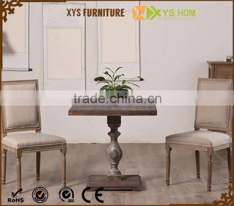 Simple Design Widely Antique Dining Table Set