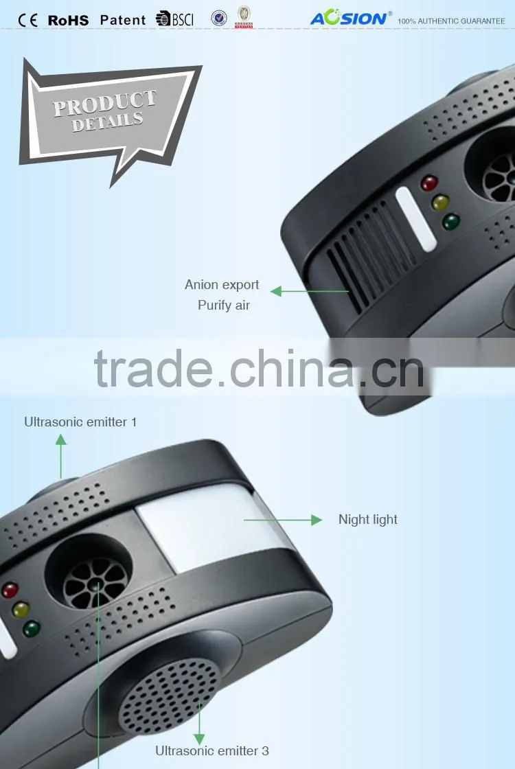 New Gadget 2014 Ultrasonic Mosquito Repeller AN-B019