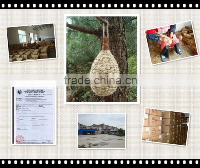 outdoor hanging grass bird nest