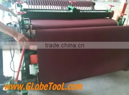 Automatic making flap wheel with flange or without flange