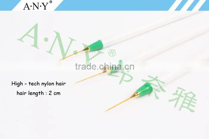 ANY Cheap Nail Art Nylon Liner Painting Plastic Nail Brush
